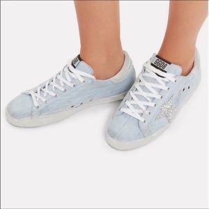 Denim golden goose